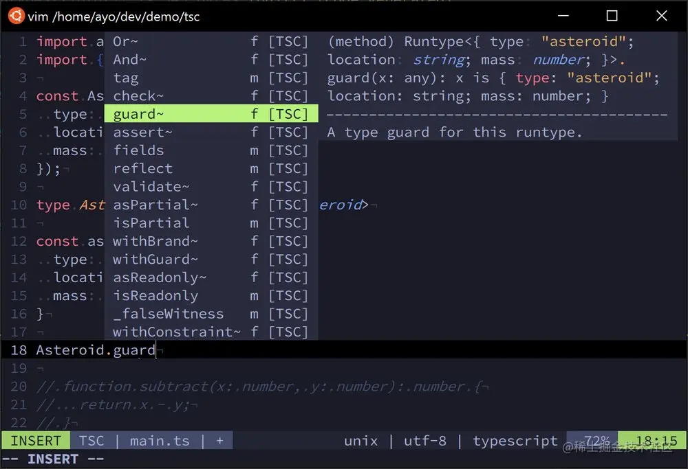 Autocompletion for third-party libraries in TypeScript