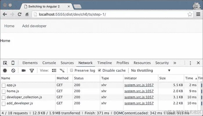 使用 AsyncRoute 进行延迟加载