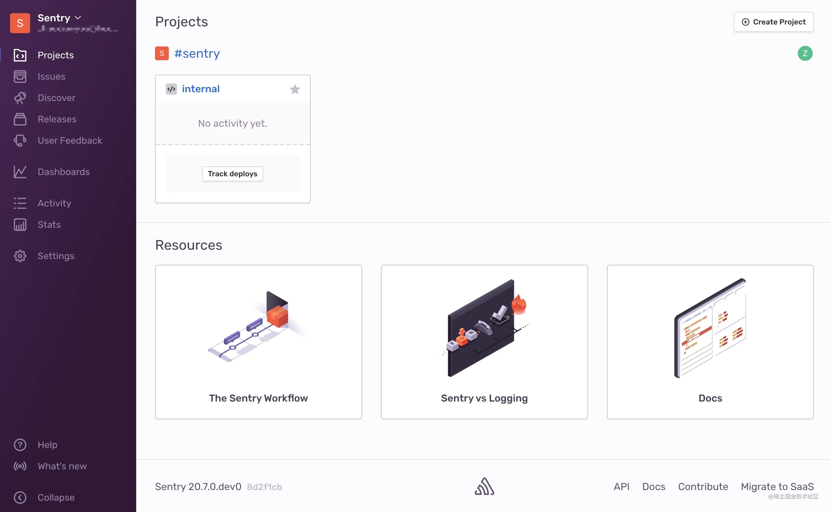 CentOS使用docker安装sentry