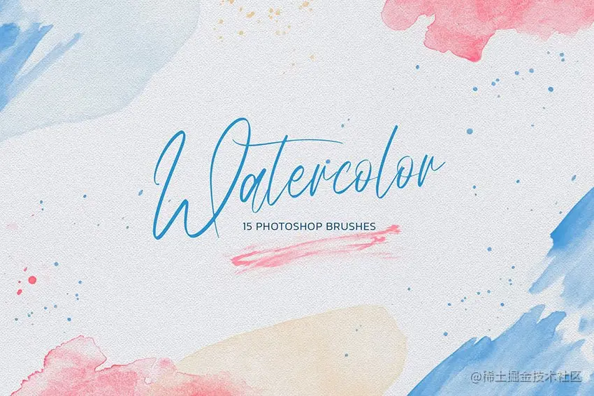 watercolor photoshop brushes