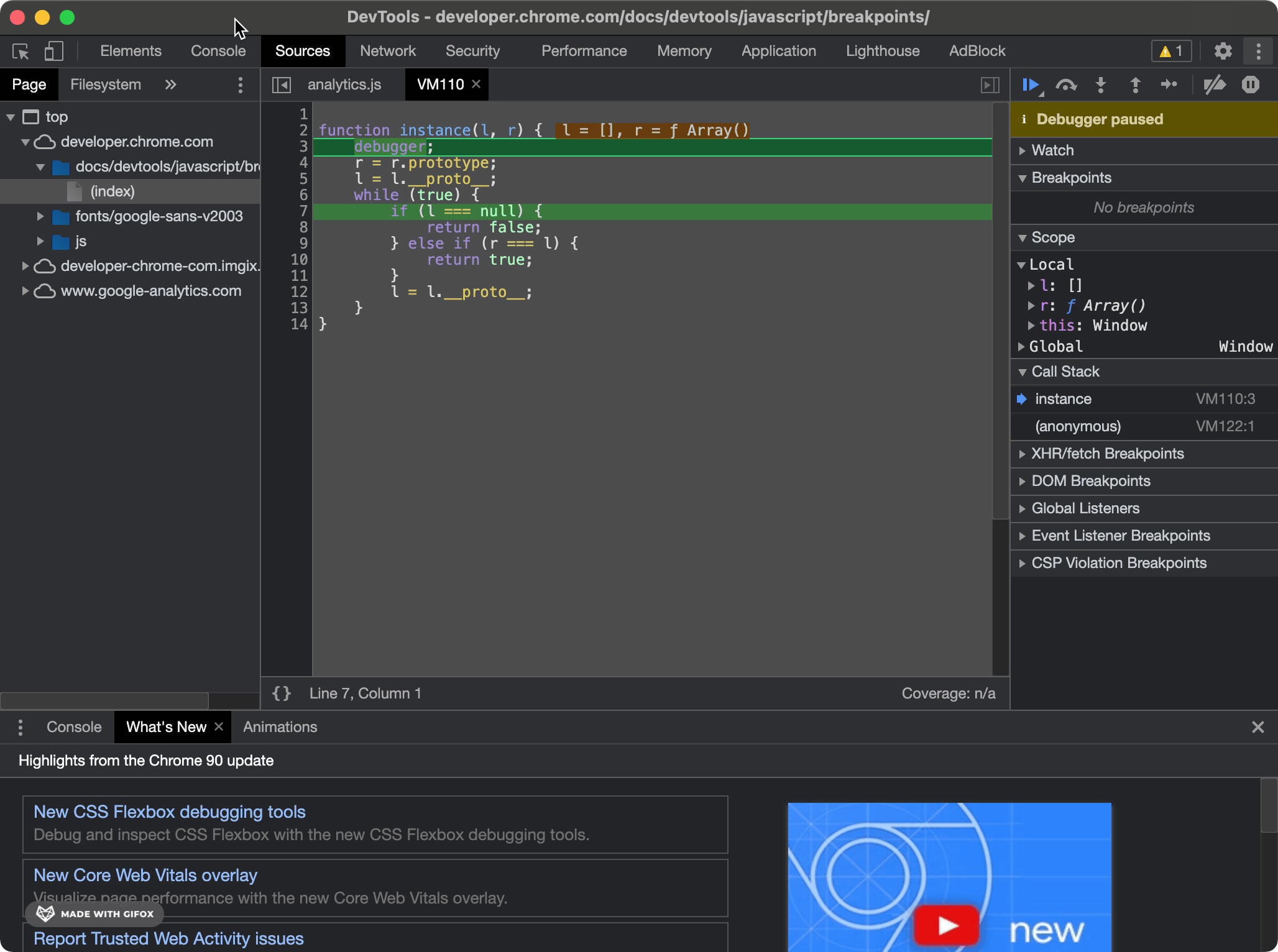 打line-of-code 断点方式.gif