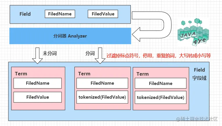 Field 和 Term 的关系