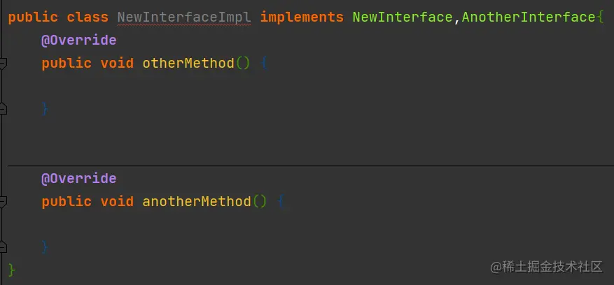 方法签名引起的冲突