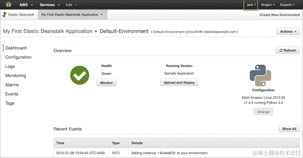 在亚马逊弹性 Beanstalk 上使用 Flask