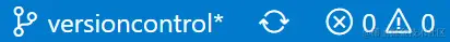 git status bar sync