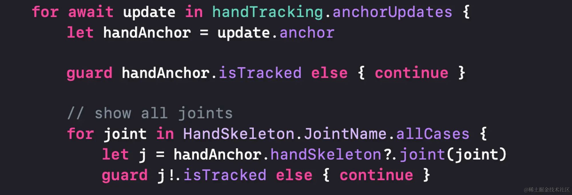轮询 anchorUpdates