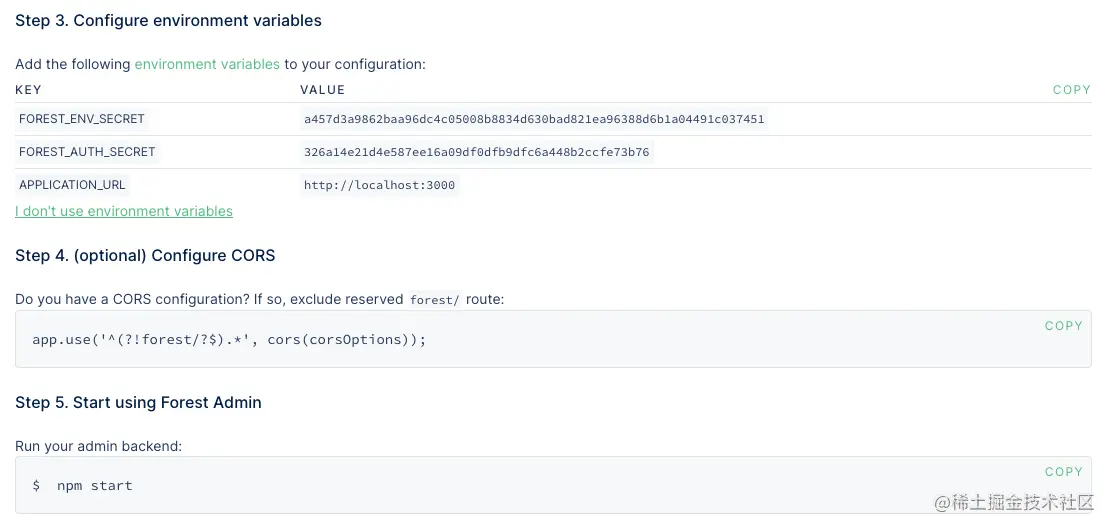 How to build a MongoDB admin panel