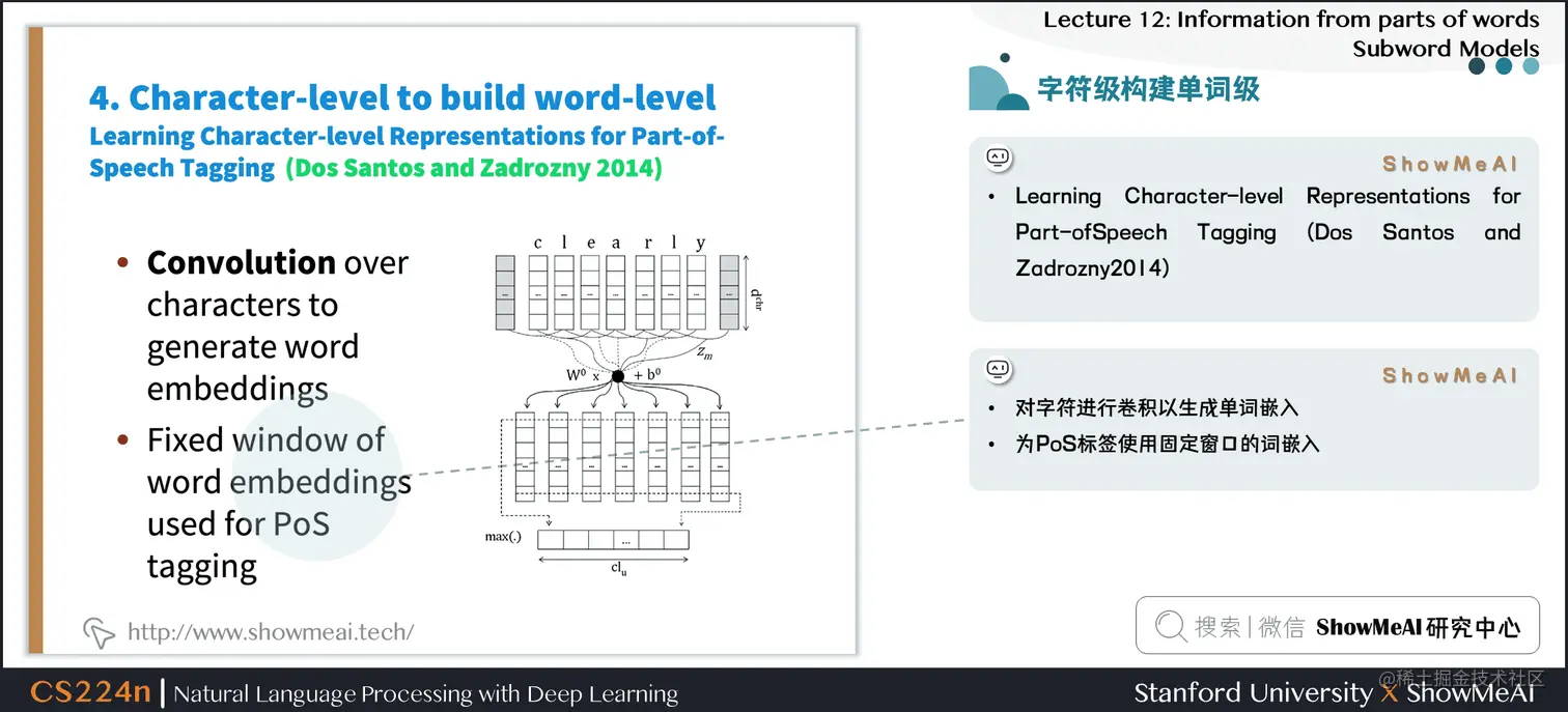 字符级构建单词级