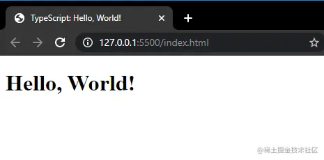 TypeScript-Hello-World-Web-Browser