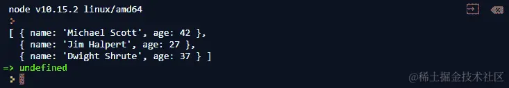 图 7.29：使用 filter 方法后的输出