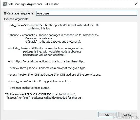 图 5.13 - Android SDK 管理器工具