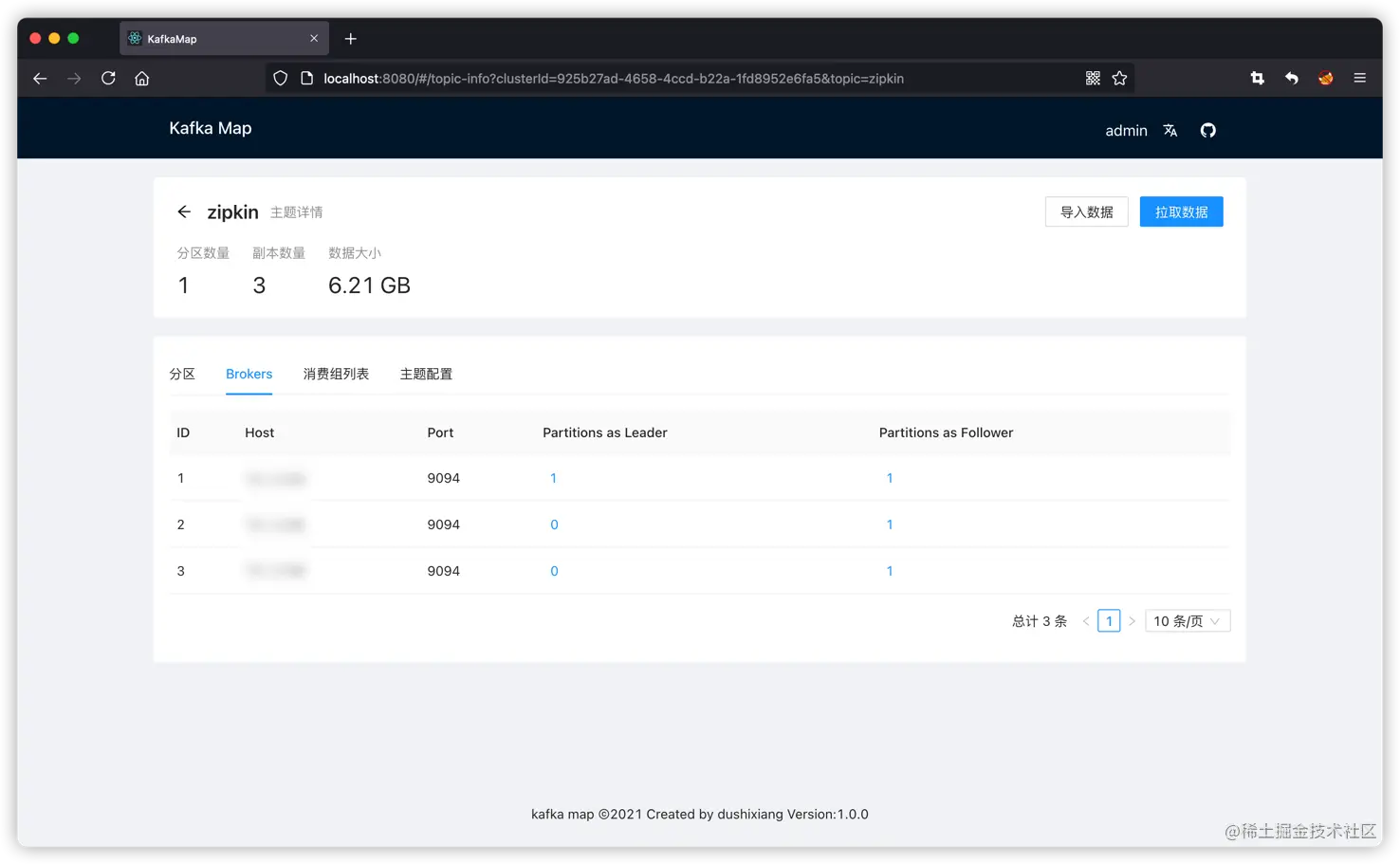 topic详情——broker