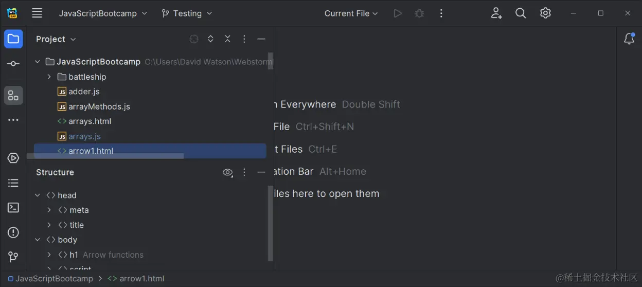 新 UI：工具窗口的垂直拆分