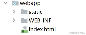项目webapp结构