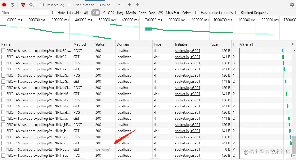一张控制台的截图
