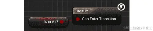 图 2.41：Idle/Run 到 Jump_Start 转换规则设置