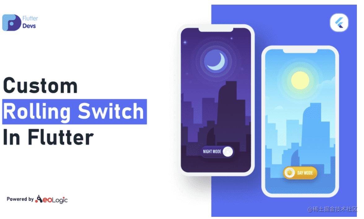 Flutter custom roll switch - Moment For Technology