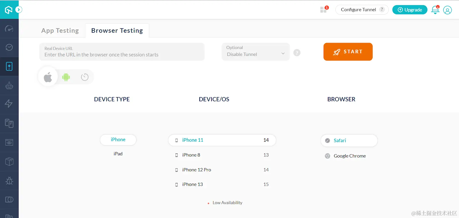 Real Device Browser Testing 