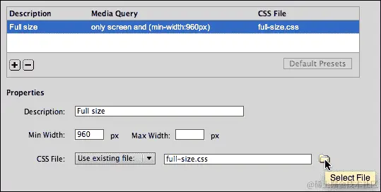 为不同媒体分配样式