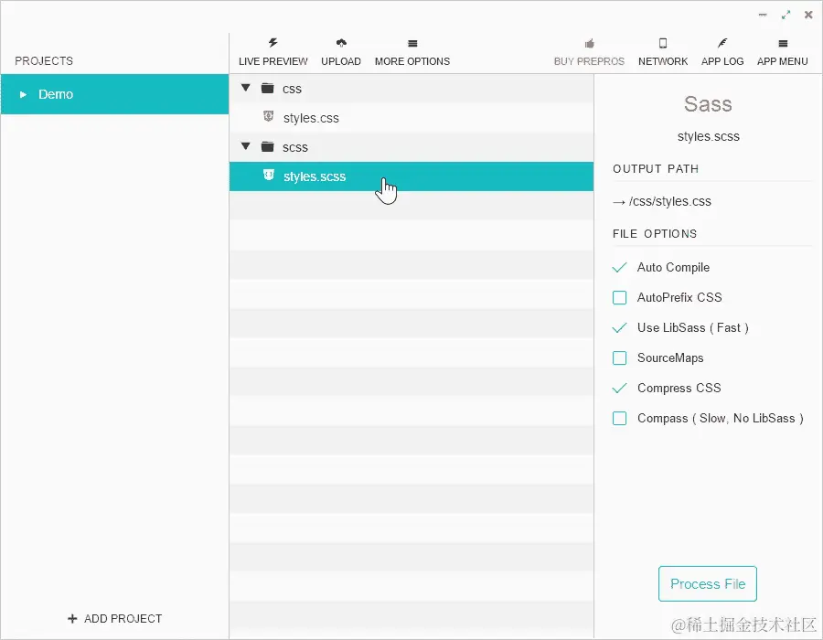 Prepros 应用程序