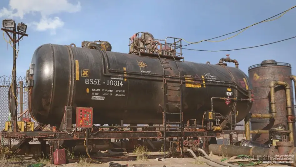 《The Crystal Ship》创作中主要困难 - 瑞云渲染