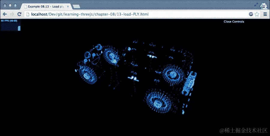 从 PLY 模型创建粒子系统