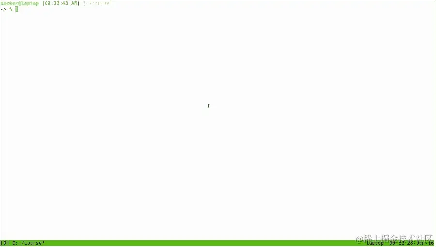 tmux - 虚拟控制台、后台作业等