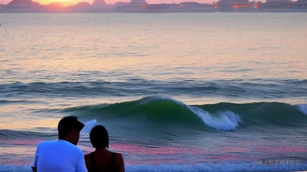 在厦门海滩上看着落日，吹着海风，耳机里听着周杰伦的歌也许是我这个夏天最美好的回忆了吧.jpg