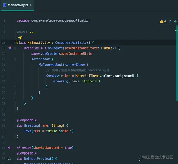 把光标移动到下一个词