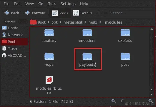 创建一个 EXE 后门