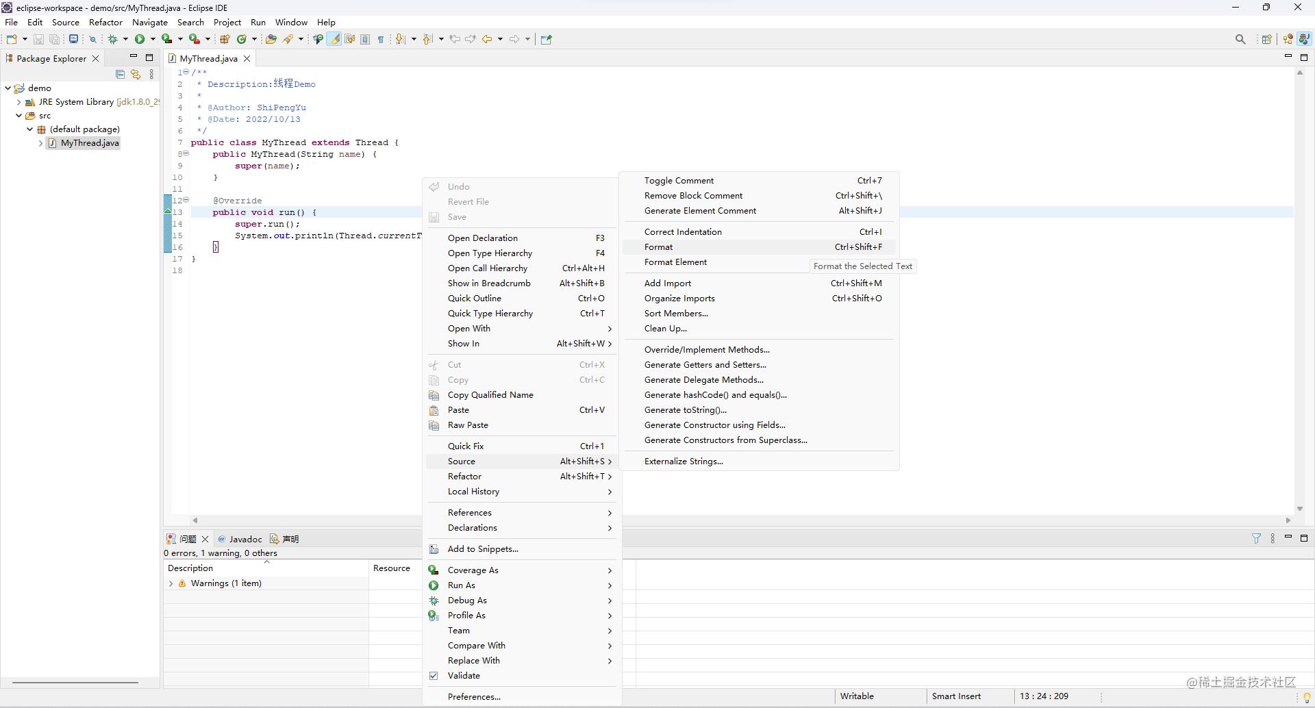 eclipse idea统一使用Google Java code style