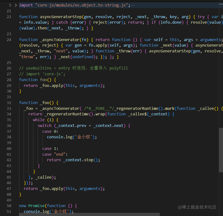 Vite中的语法降级与polyfill 掘金