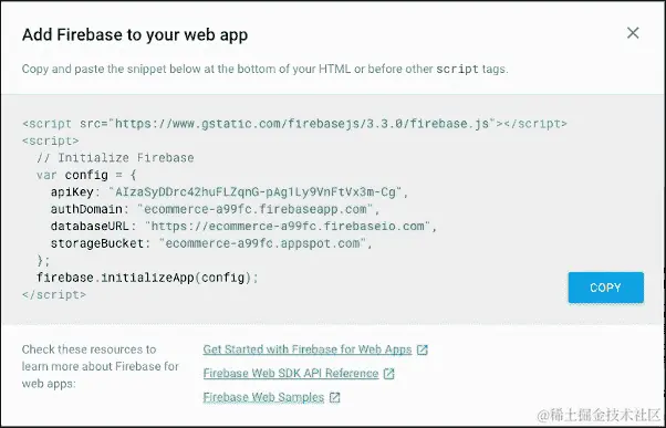 AngularFire2 和 Firebase 设置