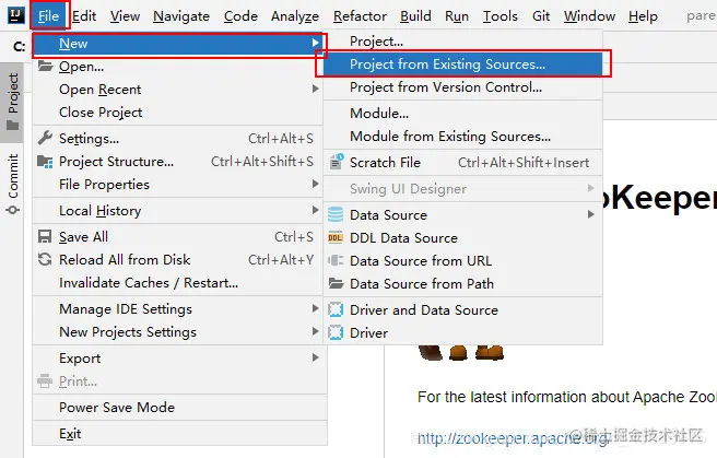 idea引入zookeeper源码