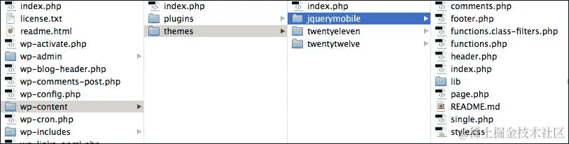 WordPress 和 jQuery Mobile