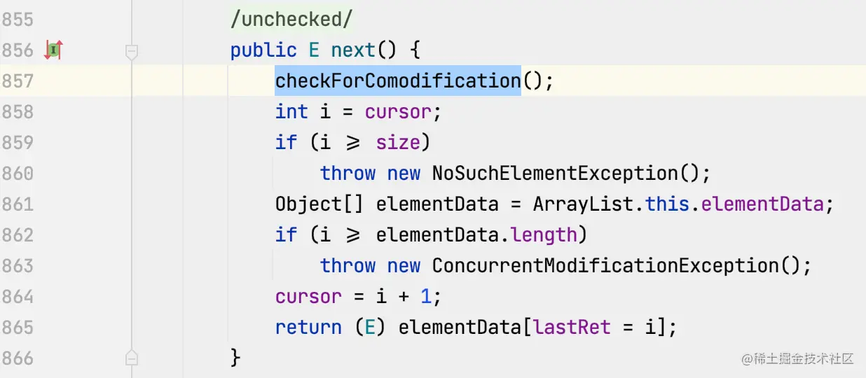 迭代器 next 源码