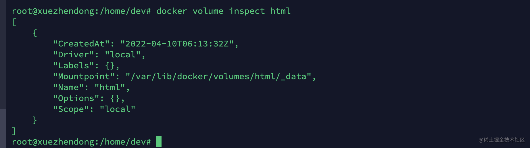 第11节 Docker基本操做 掘金