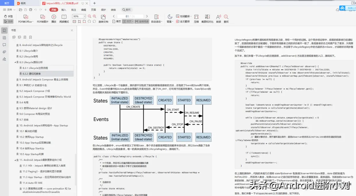 90天深造Jetpack架构组件从入门到精通获腾讯offer