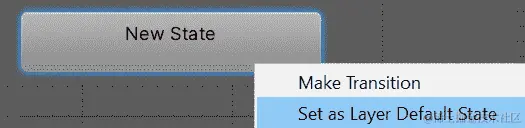 图 12.41 - 将控制器的默认动画更改为空状态