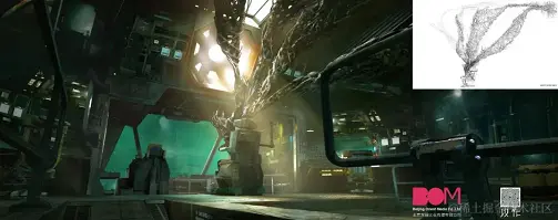 《太空群落》中大树实景道具 - 瑞云渲染