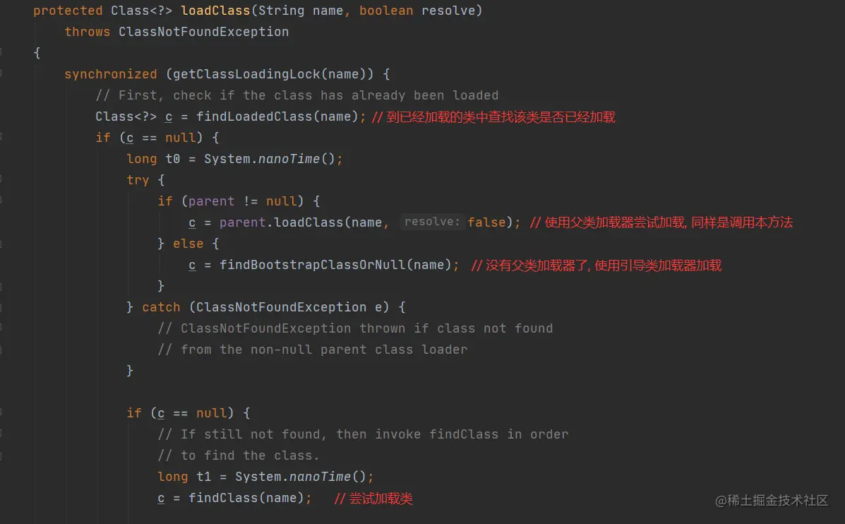 ClassLoader.loadClass部分源码.png