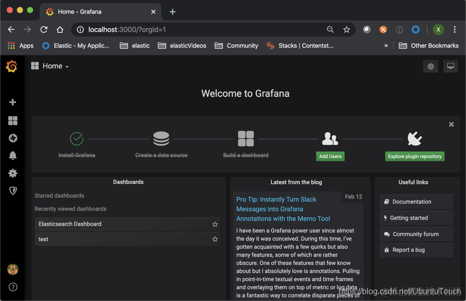 Elastic grafana elasticsearch 