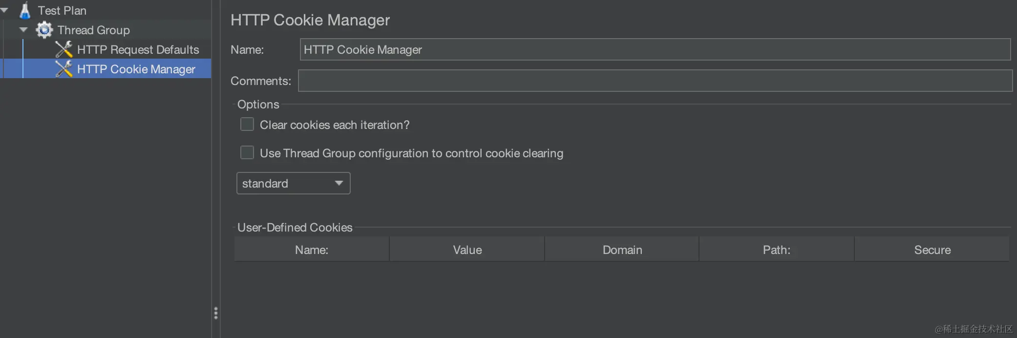 HTTP Cookie Manager