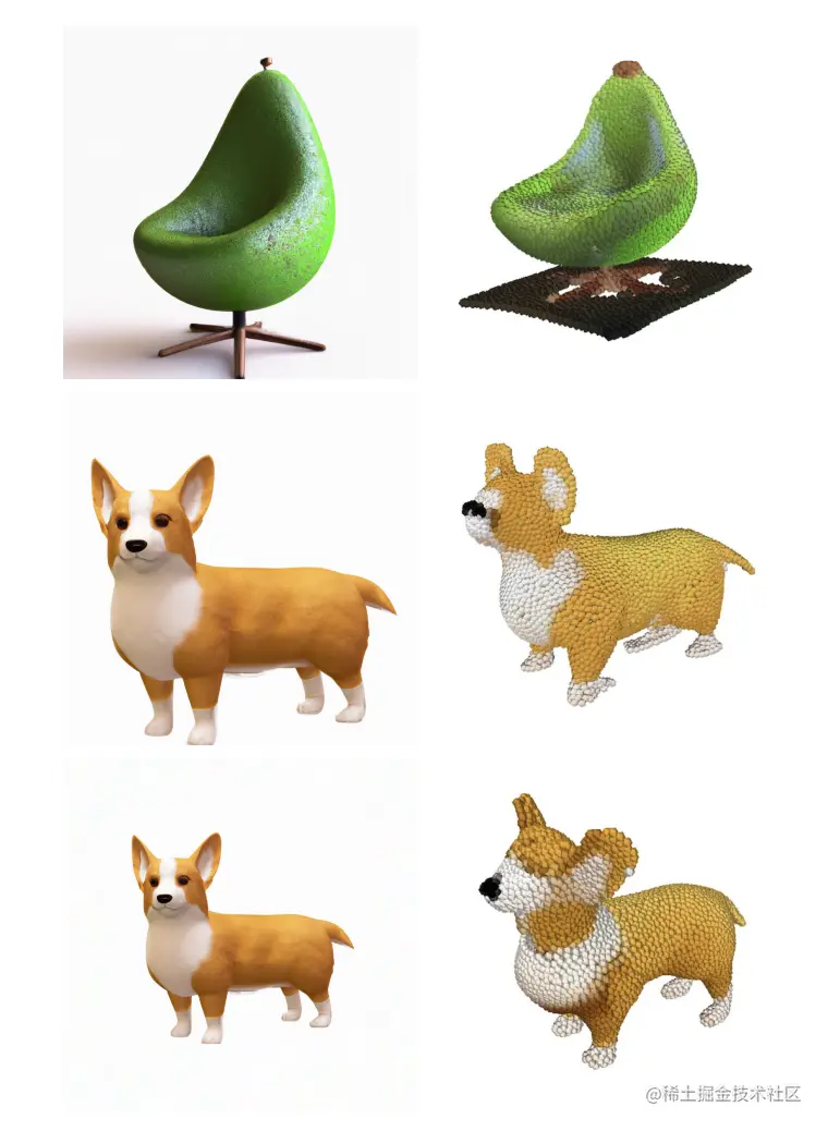 Point-E将点云转换为网格