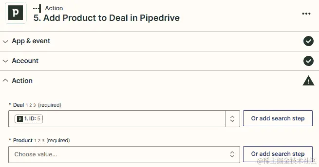 图 6.7 – 在自定义选项卡中查找“添加搜索步骤”按钮的概览