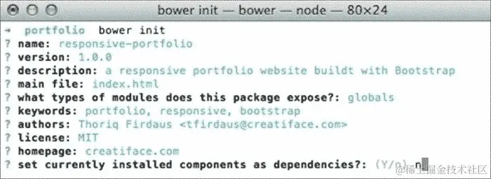 进行操作-组织项目目录，资产，并使用 Bower 安装项目依赖项