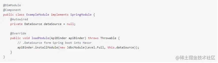 在 Spring Boot 中使用 Dataway 配置数据查询接口
