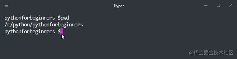directory to hold python scripts