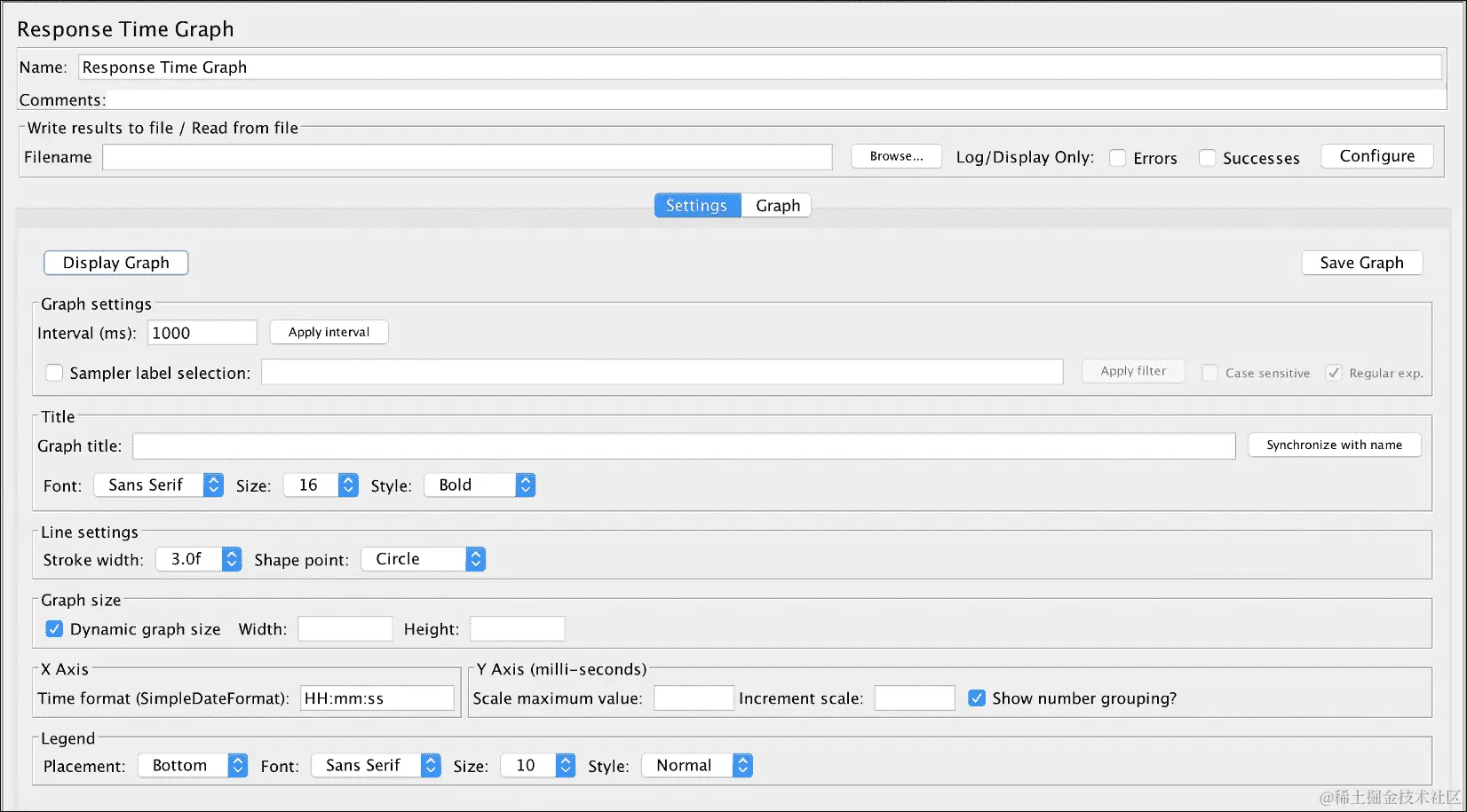 使用 Apache JMeter 执行负载测试