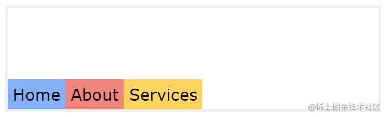 flexbox align items flex end